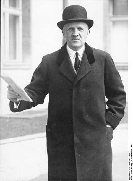 General Kurt von Schleicher after his Appointment as Chancellor (December 3, 1932)